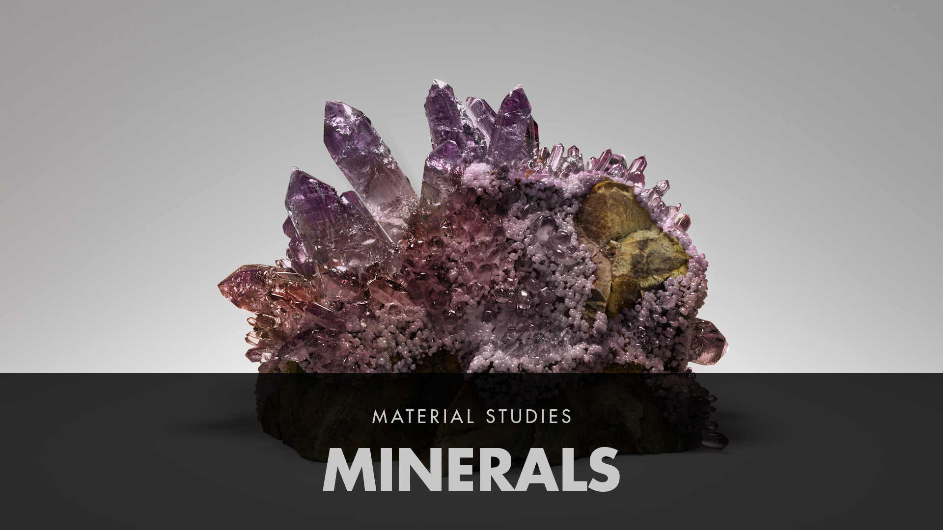 ArtStation - Material Studies: Minerals