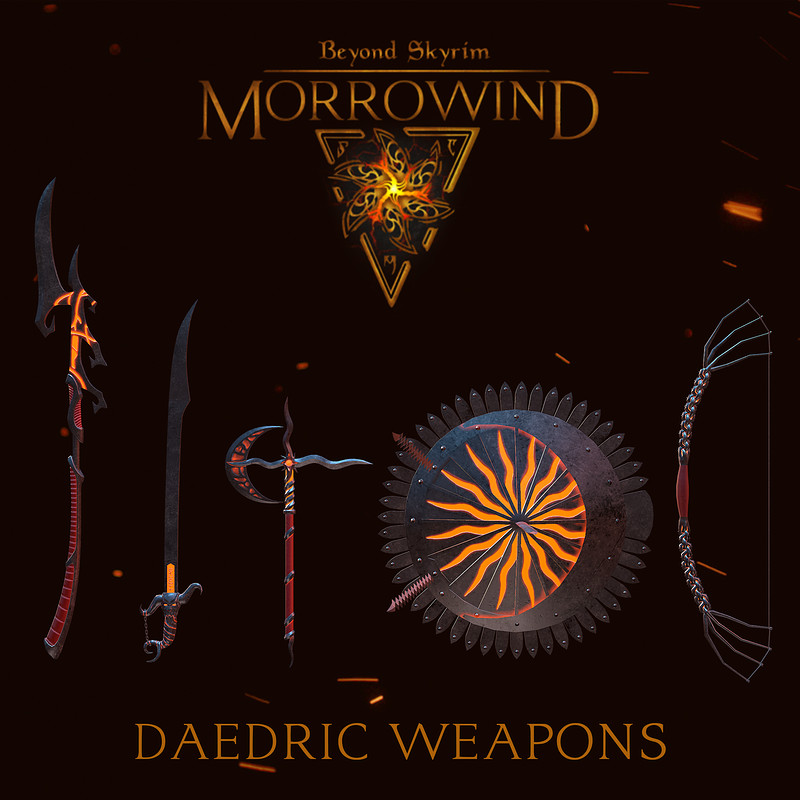 Daedric Weapon Set
