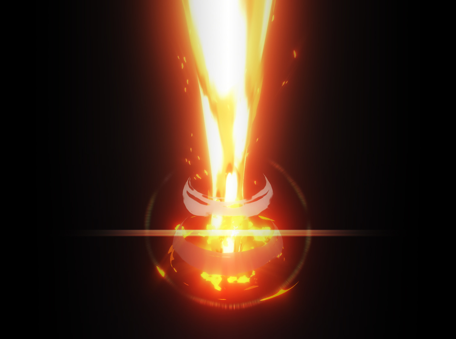 ArtStation Fire Tower VFX