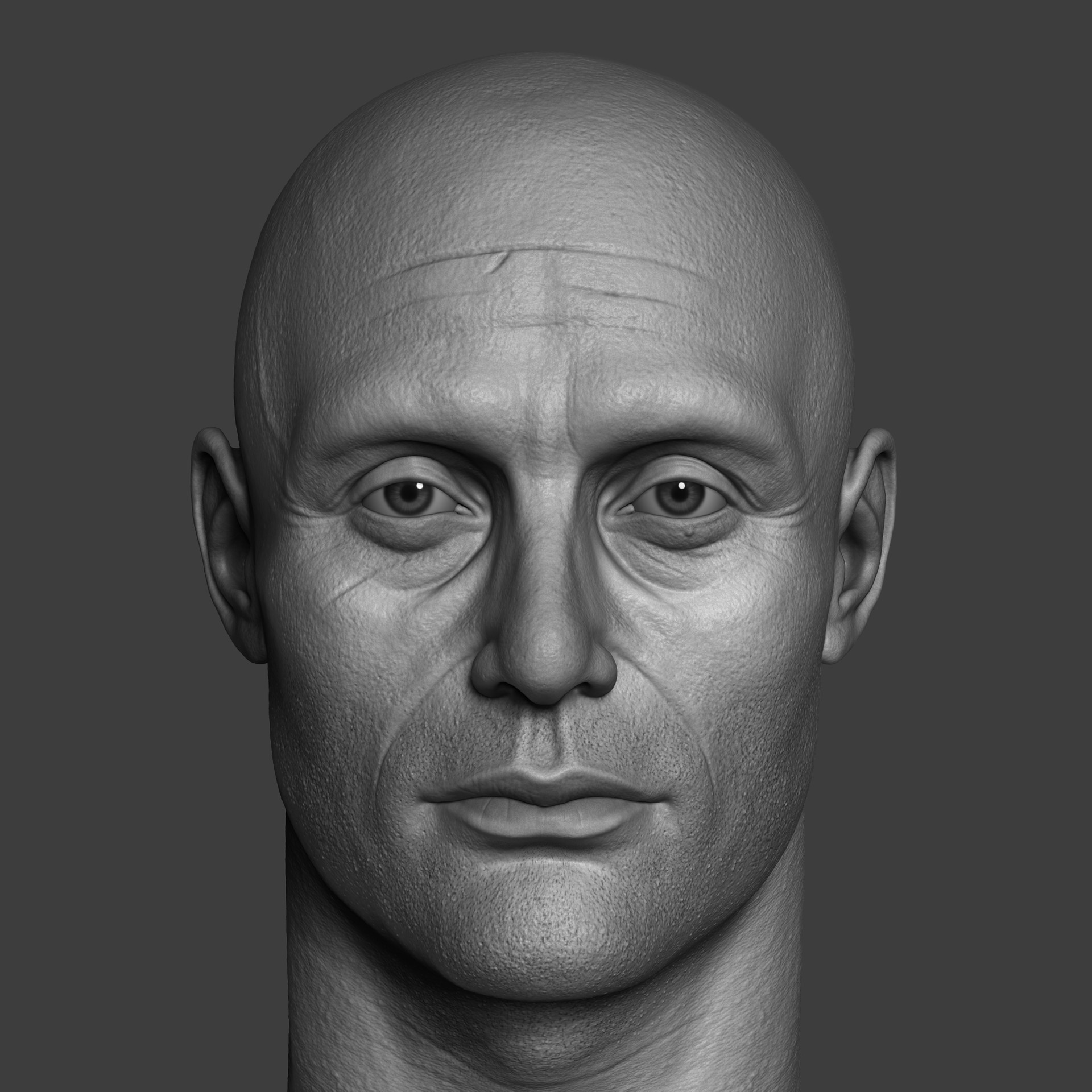 ArtStation - Mads Mikkelsen_speed_sculpt