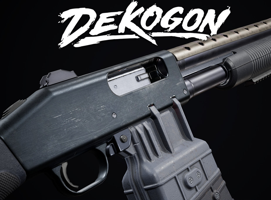 Artstation Dekogon Shockstorm X94 Modern Shotguns Set