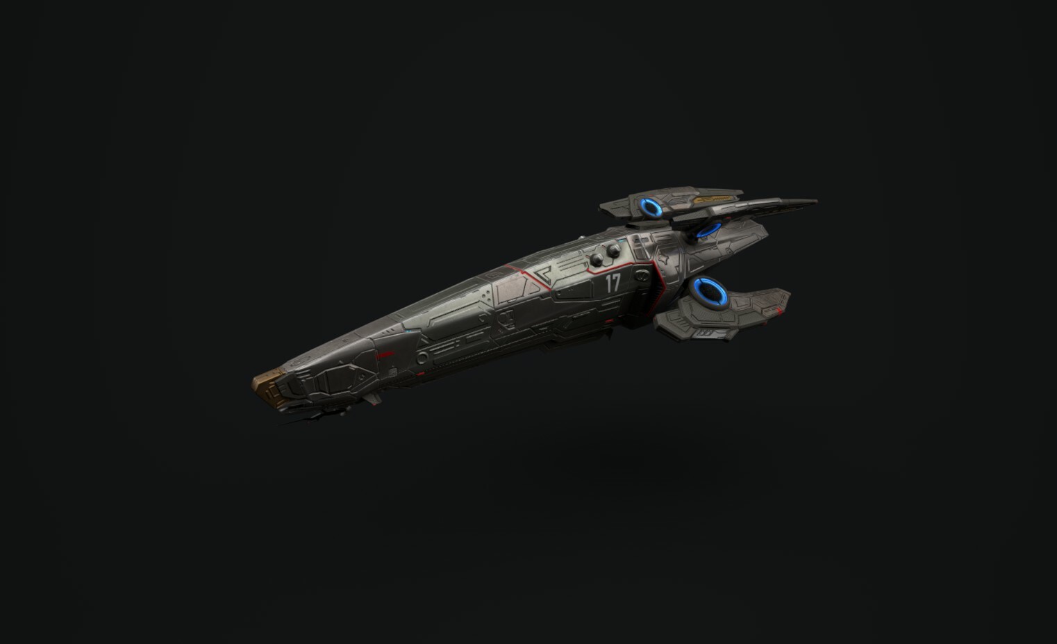 ArtStation - Ambassador Frigate N.17 - Solace