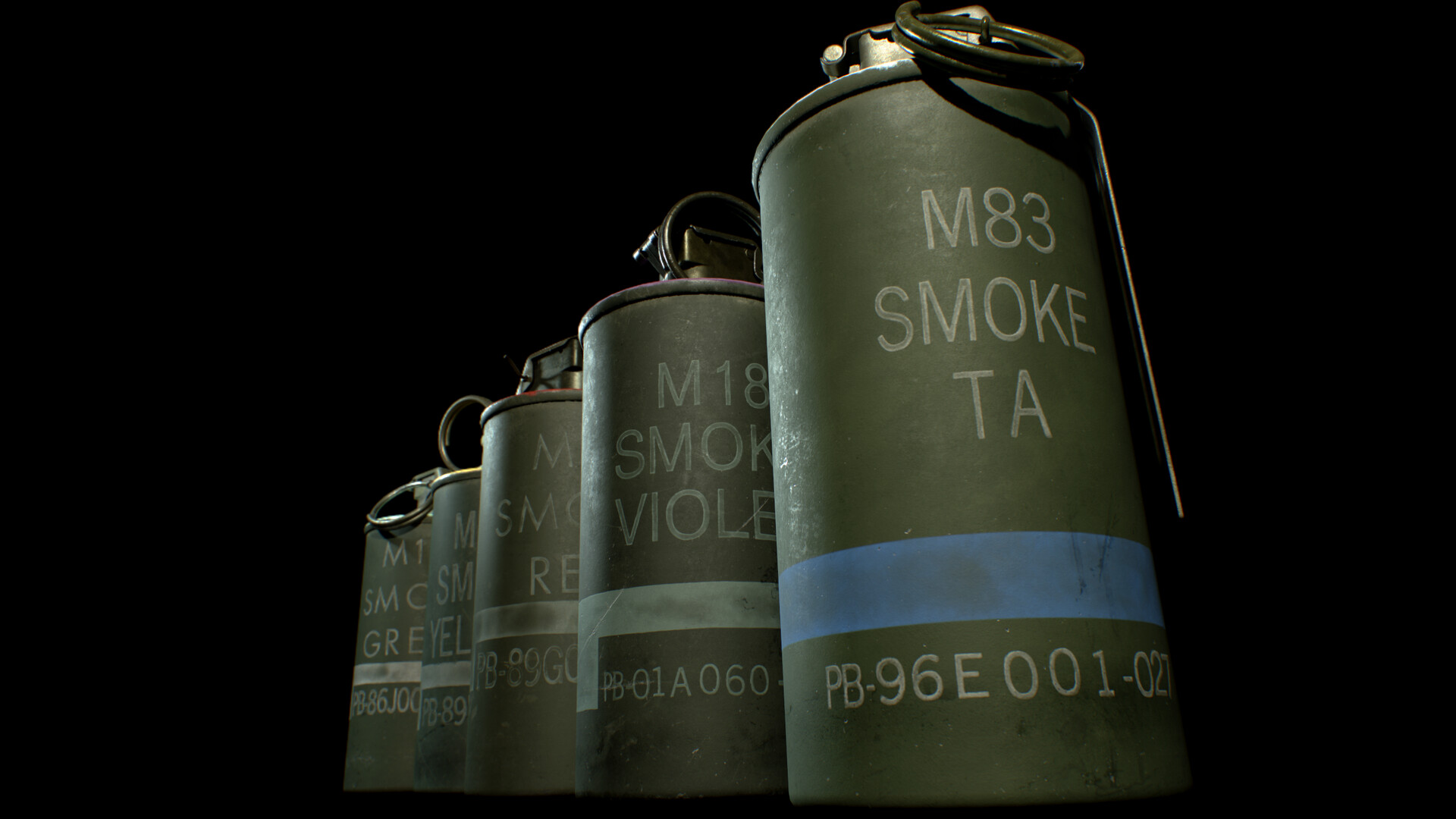 Дымовая граната. M83 Smoke Grenade. M201a1 Fuze. M201a1 and m213 Fuze. M83 Smoke 3d.