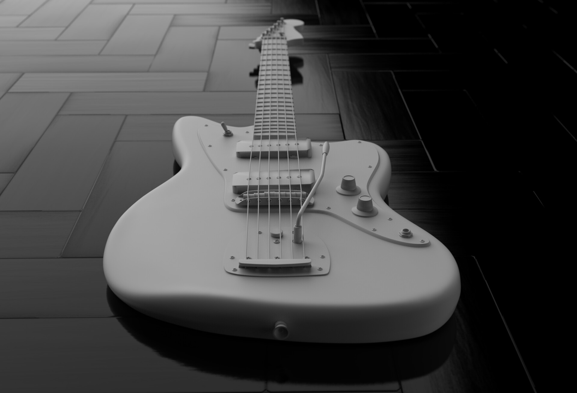 ArtStation - Fender JAZZMASTER Guitar