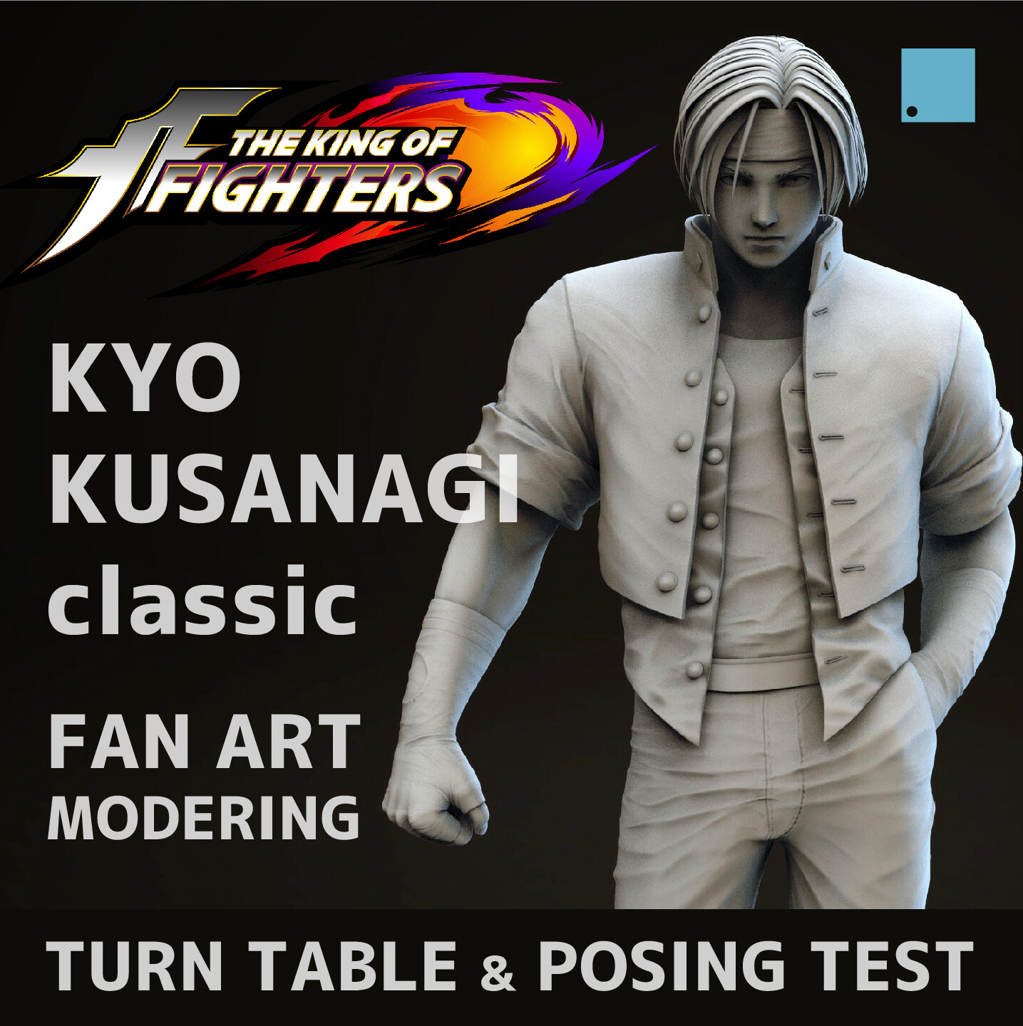 ArtStation - THE KING OF FIGHTERS KYO KUSANAGI