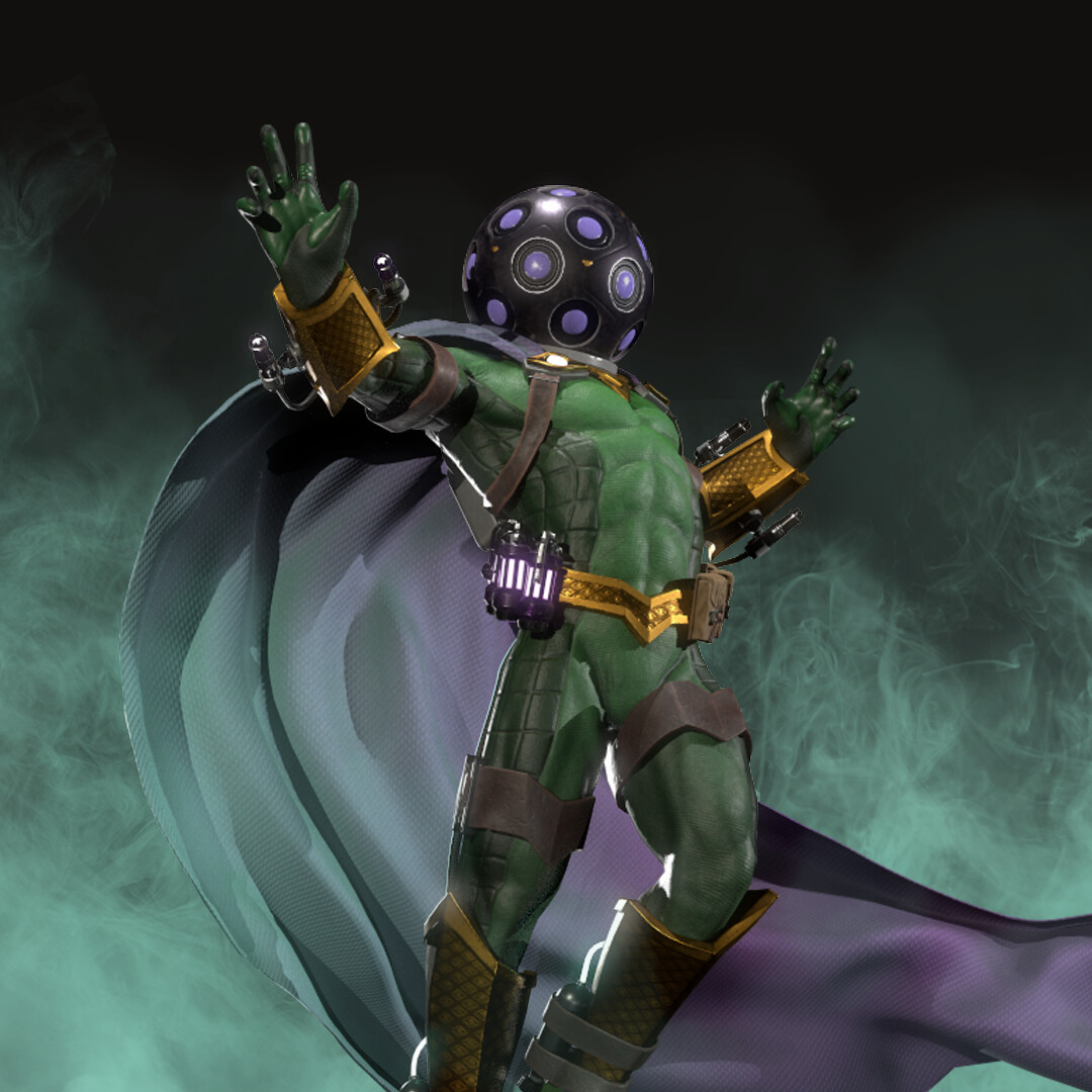 ArtStation - Mysterio Redesign: Modern Tech Game Ready