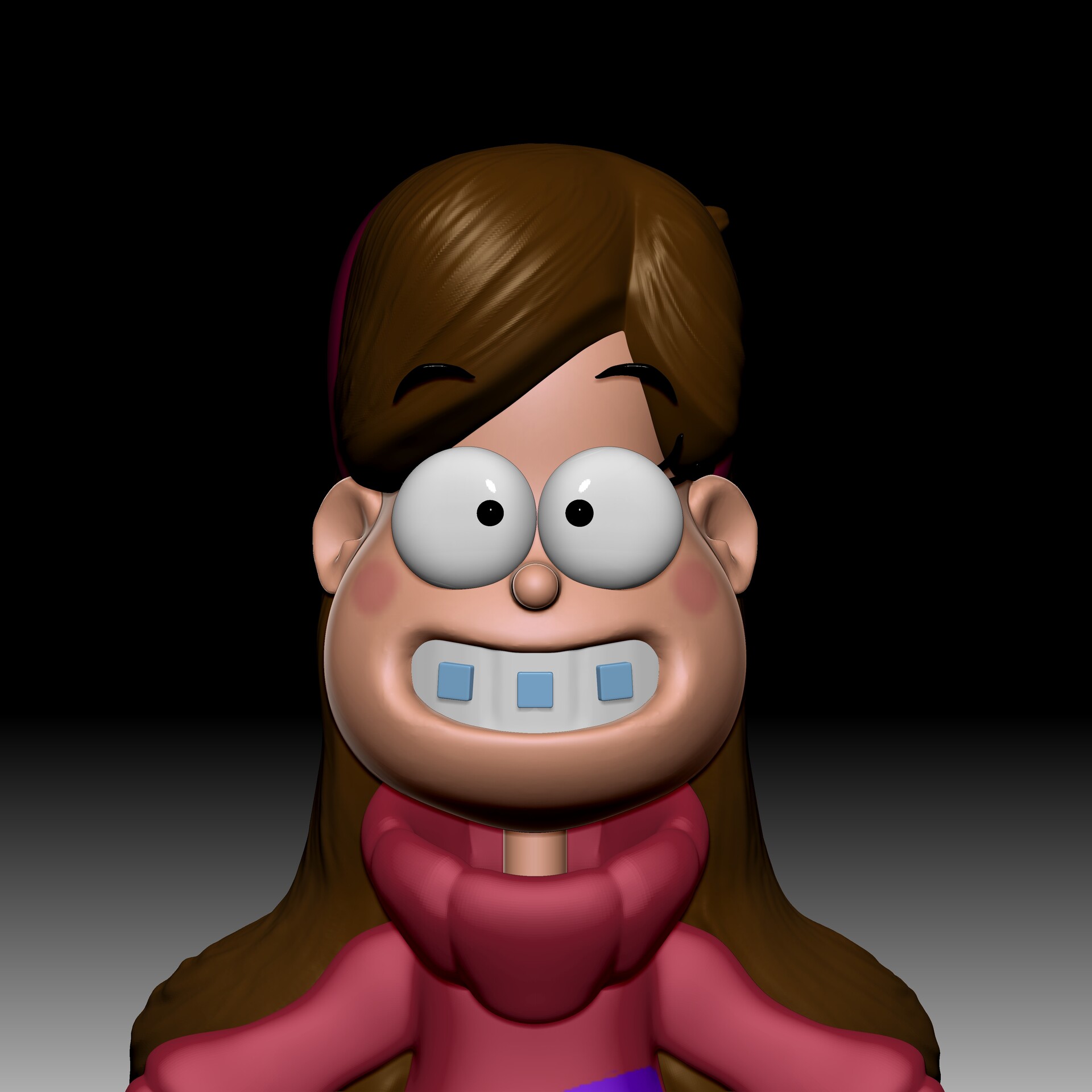 Artstation Mabel Pines De Gravity Falls