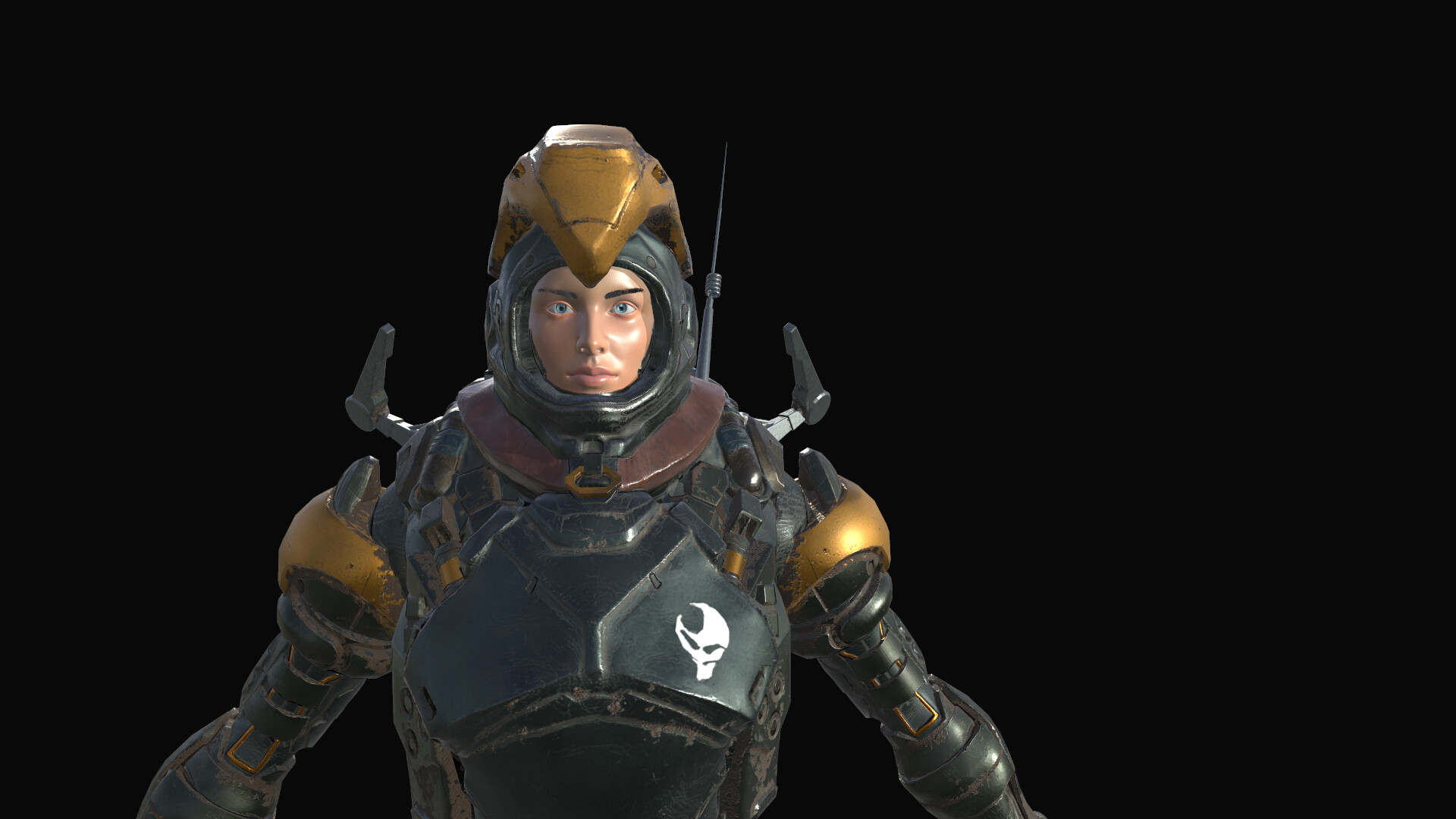 ArtStation - [Gunner] character modeling 3D artwork