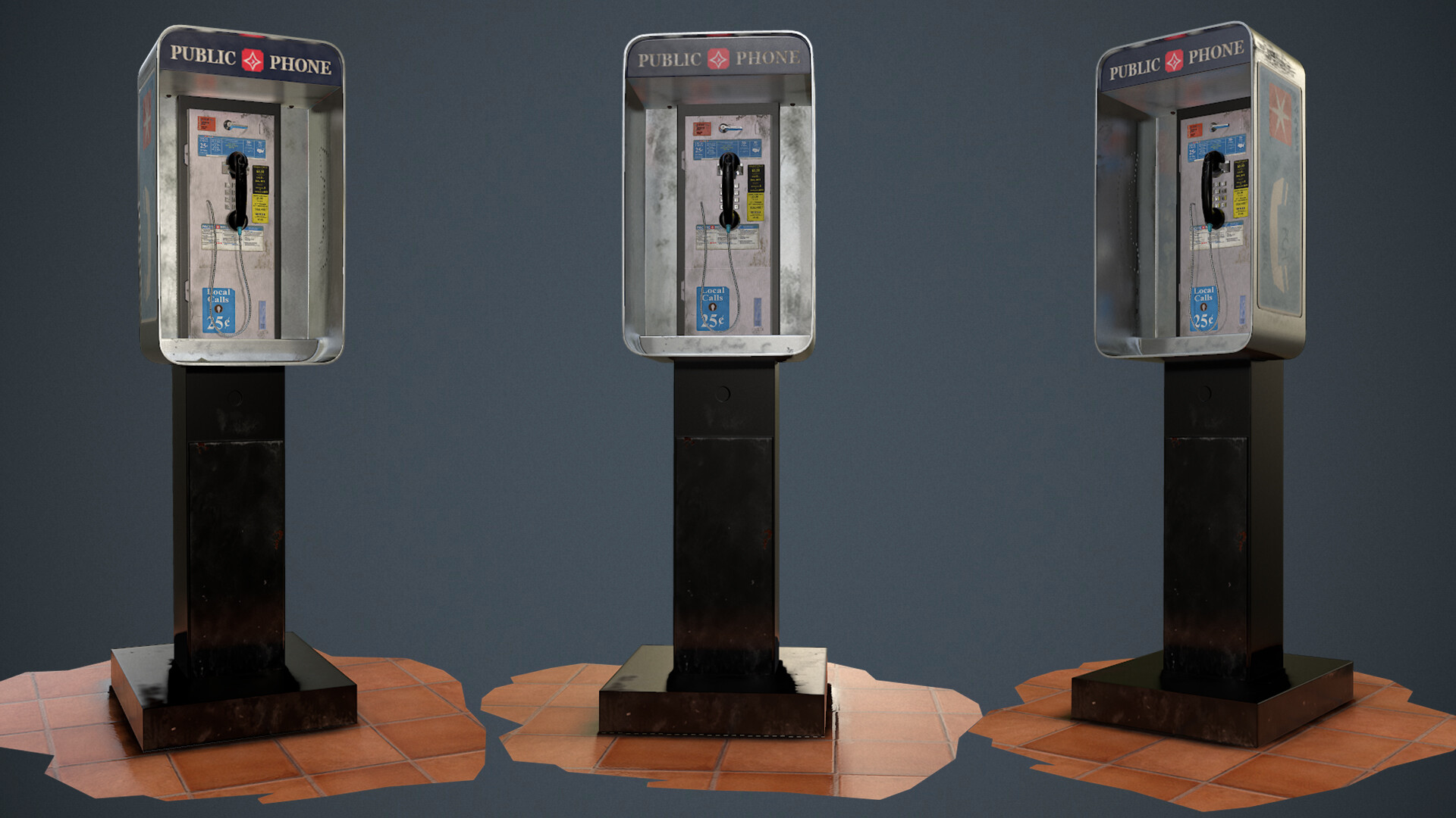 Artstation - Public Telephone Booth