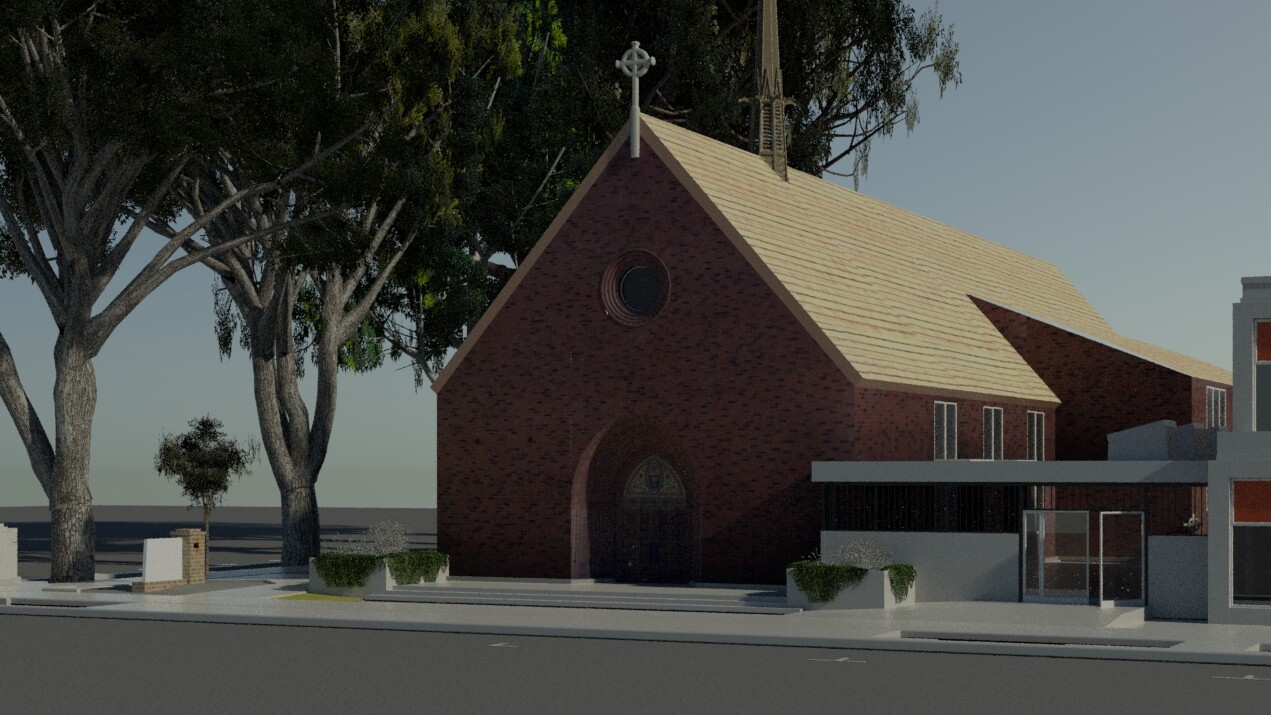 ArtStation - Uncompleted Projects: Calfire & Trinity Cathedral.