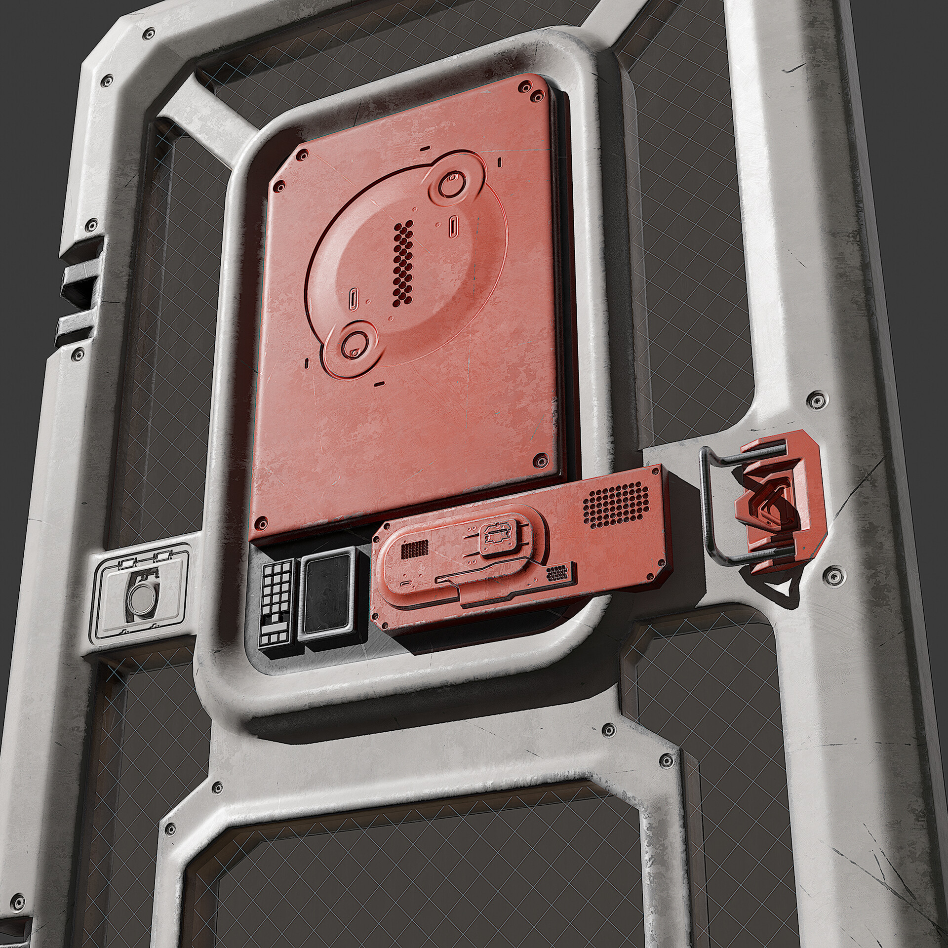 ArtStation - Apex Legends Inspired Sci-Fi Door