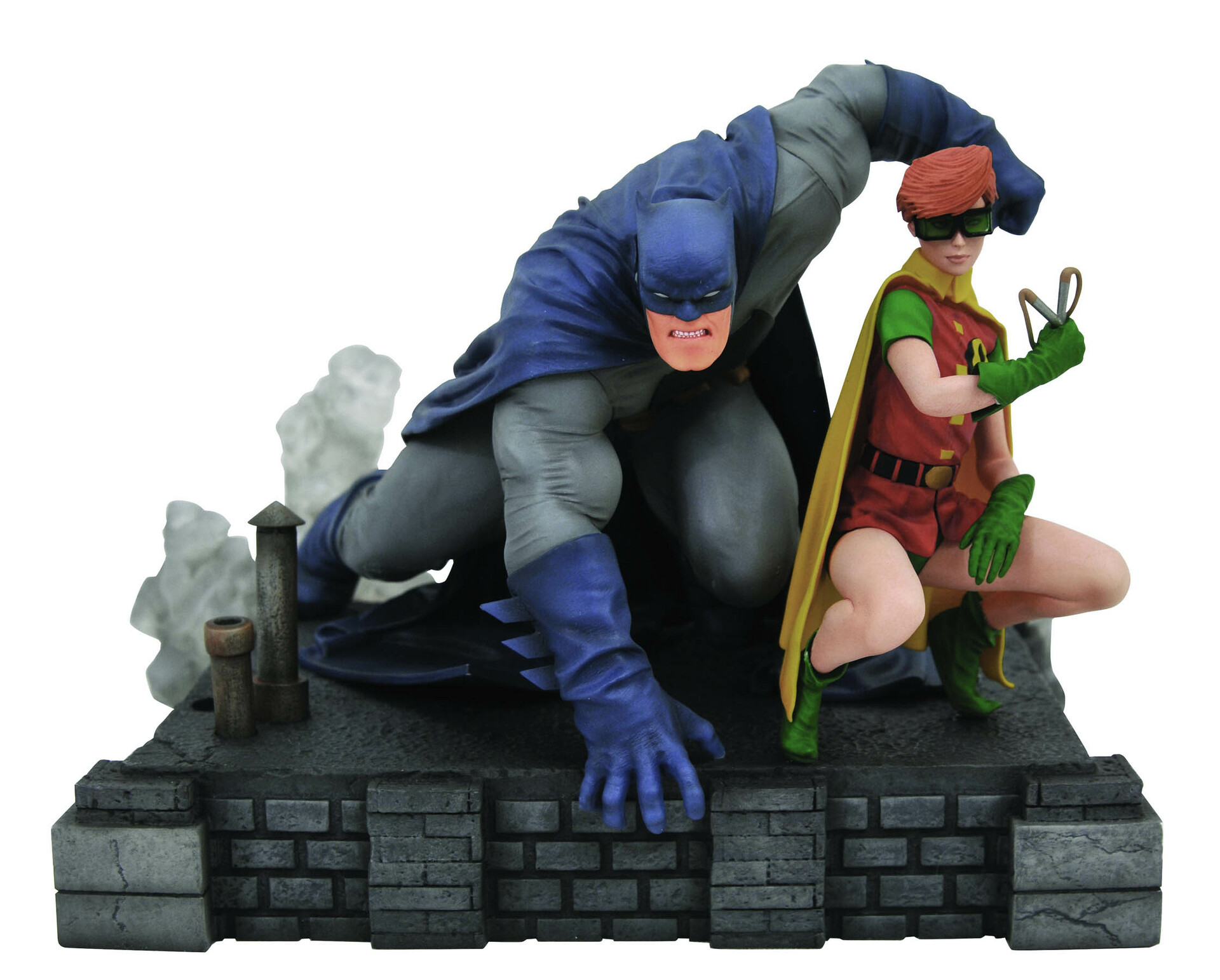 ArtStation - The Dark Knight Returns Batman and Robin PVC statue