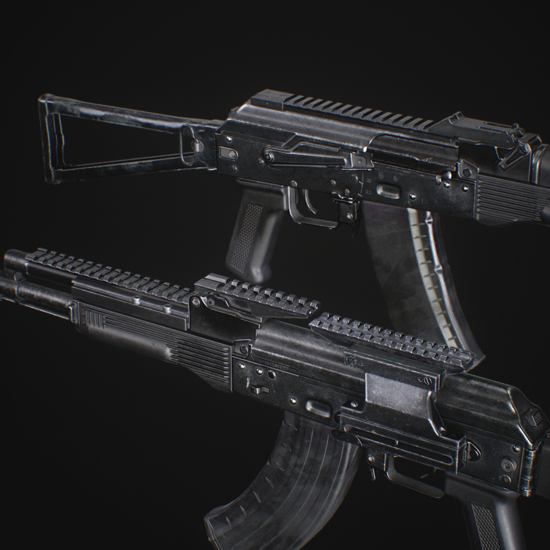 ArtStation - AK rails set