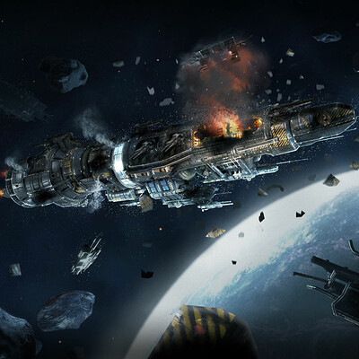 Jamie Bull Fractured Space Key Art Jamie Bull Fractured Space Key Art