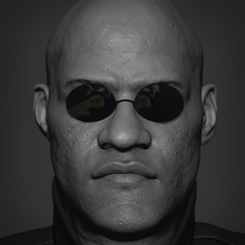 ArtStation - Morpheus - Laurence Fishburne