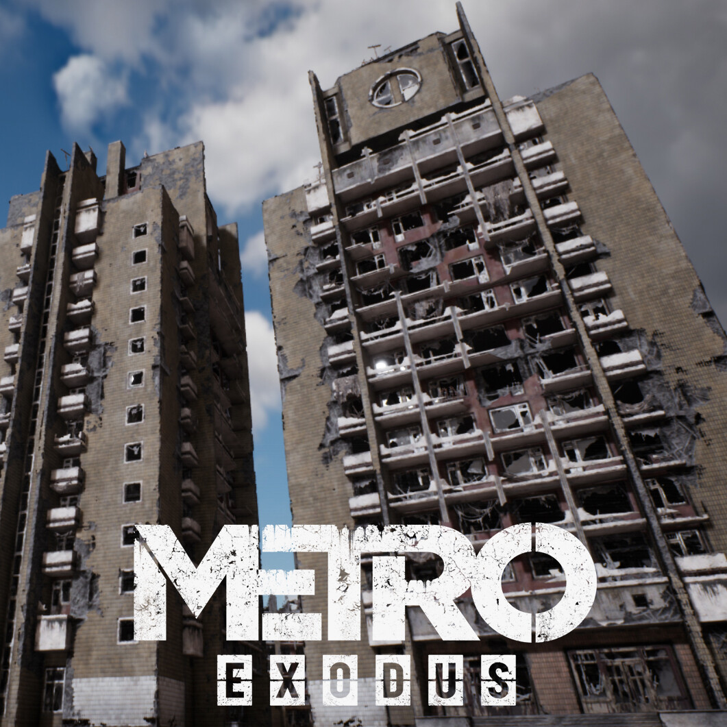 ArtStation - Metro Exodus: Background Buildings