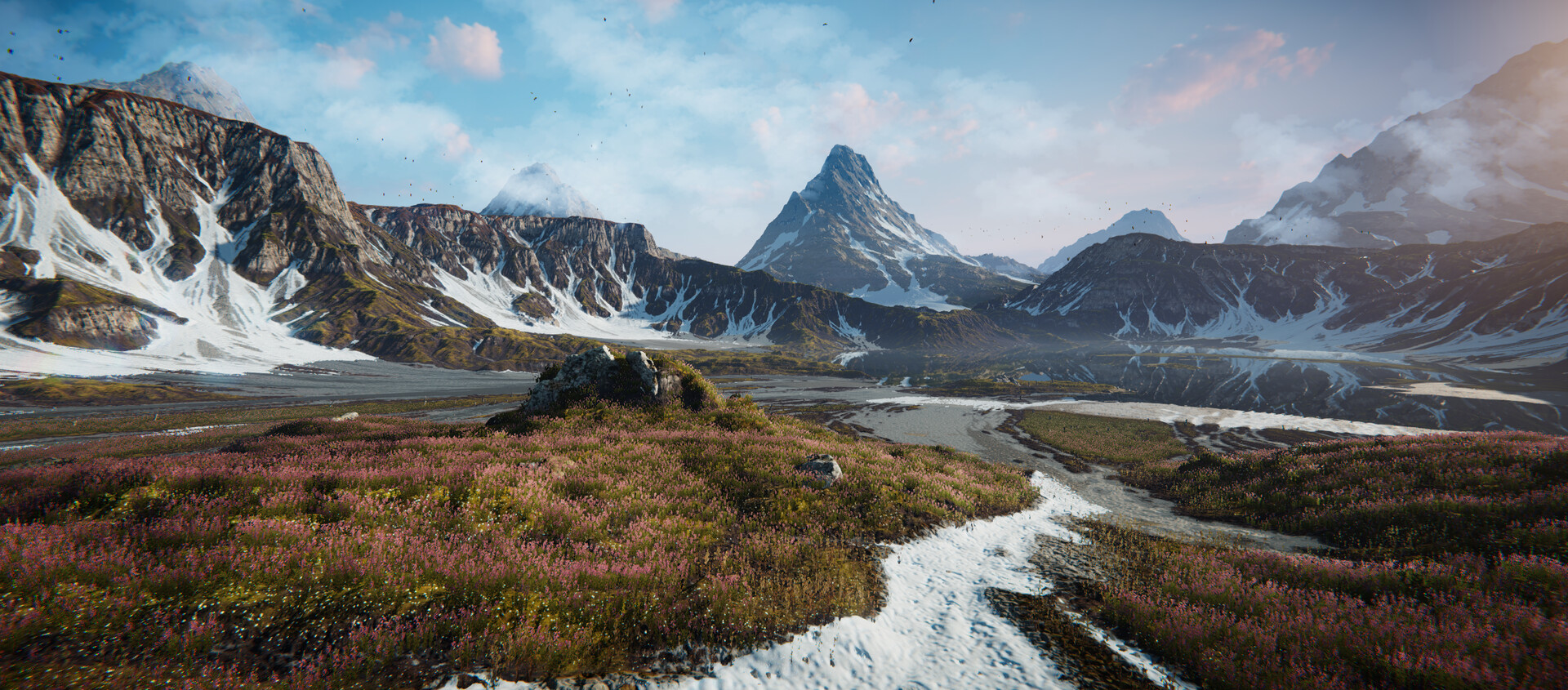 ArtStation - [Unity 2017] - Mountain Lake Valley