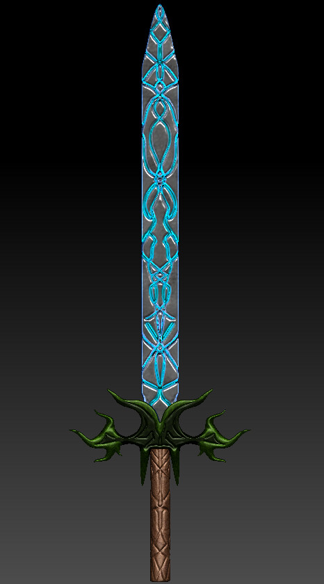 ArtStation - nature sword