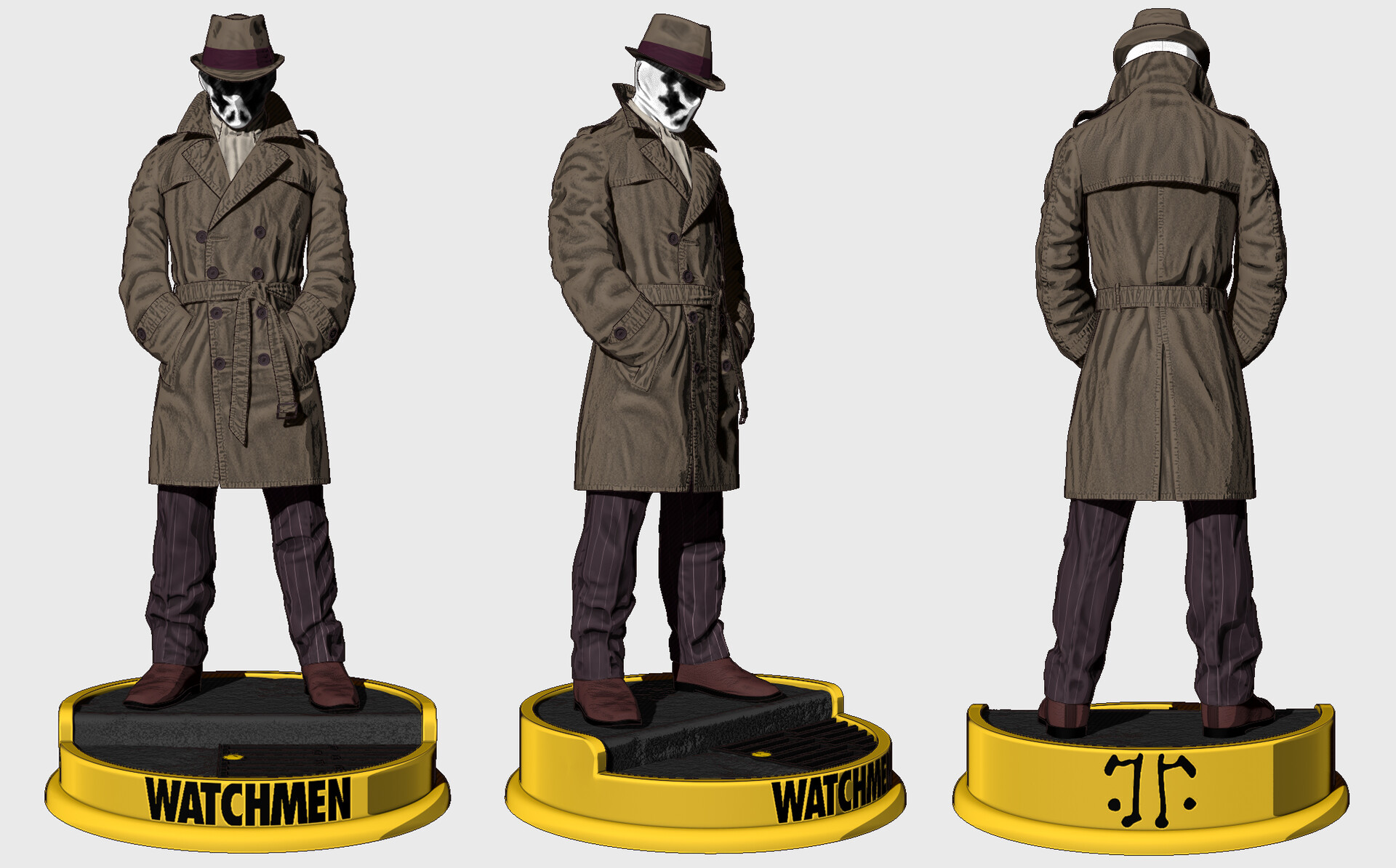 Rorschach Watchmen Fan Art.