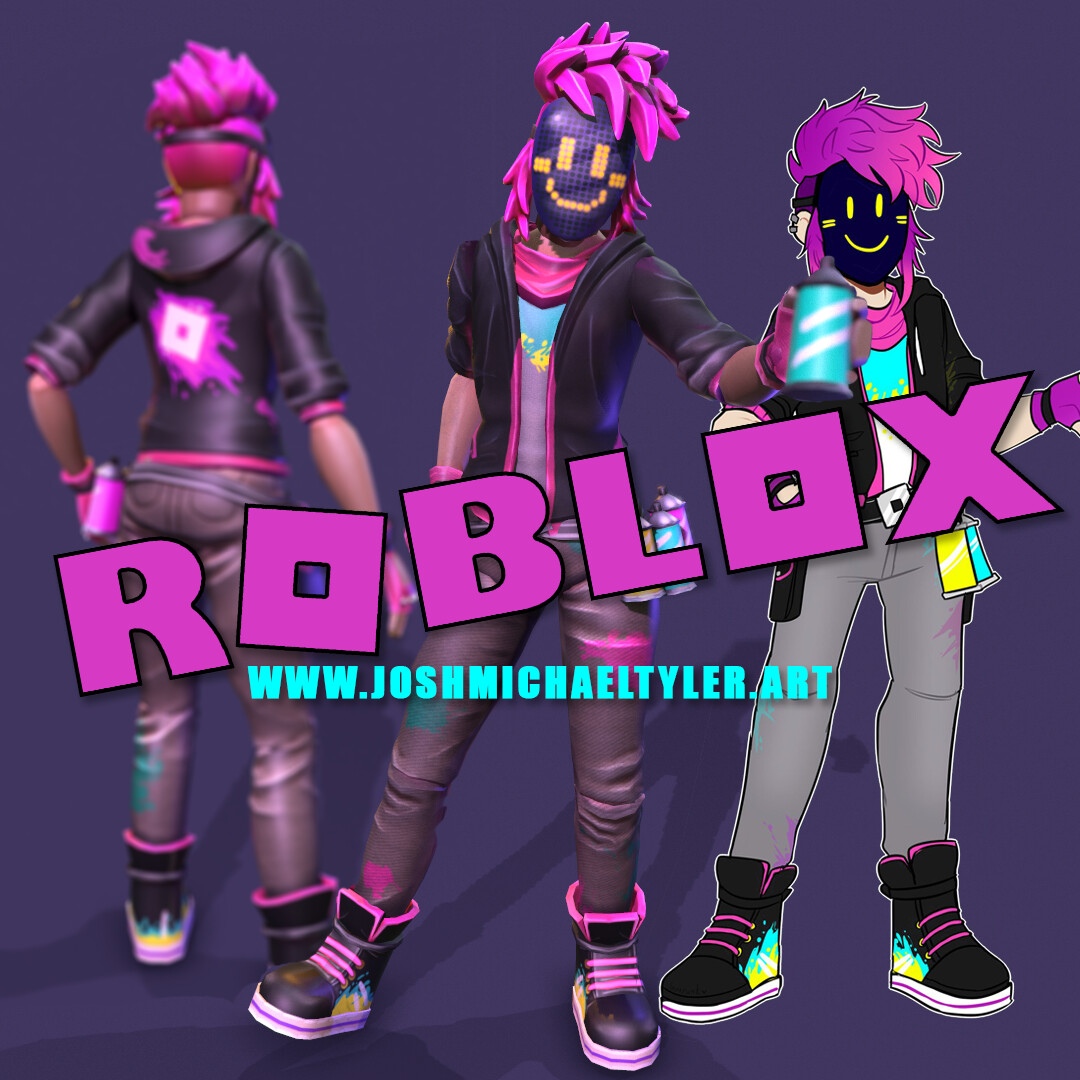 Artstation Roblox Ugc Contest Winner Digital Artist Josh Michael Tyler - roblox artwork