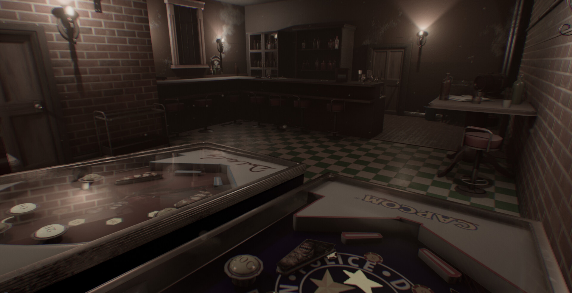 ArtStation Black Jack Bar Resident evil 3 (unreal engine 4)