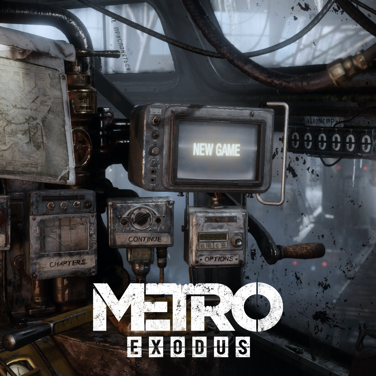 Метро эксодус минимальные. Метро 2033 исход главное меню. Metro Exodus menu. Метро Эксодус главное меню. 2033 Км в главном меню метро еходус.