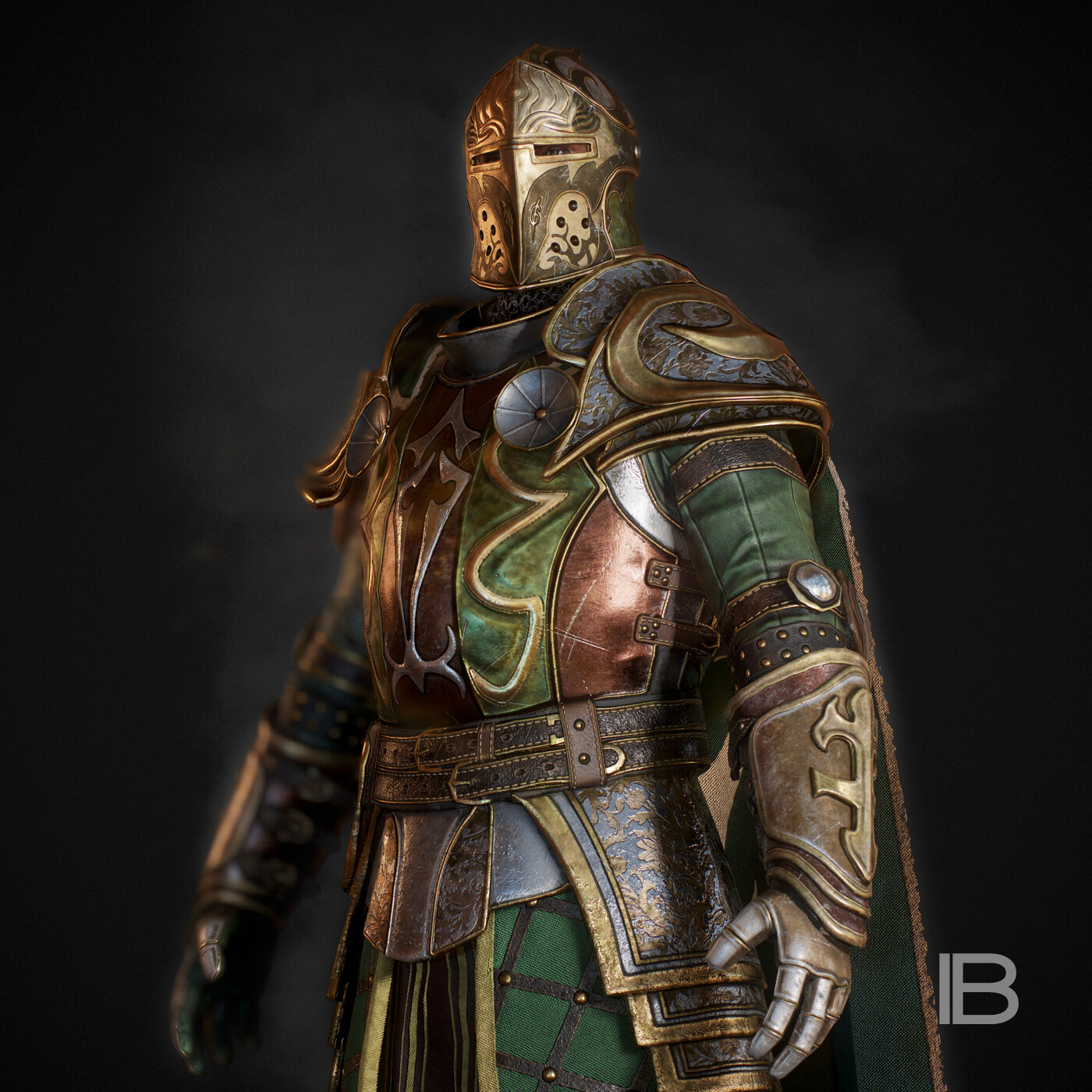 ArtStation Iron Blade Armor 14C