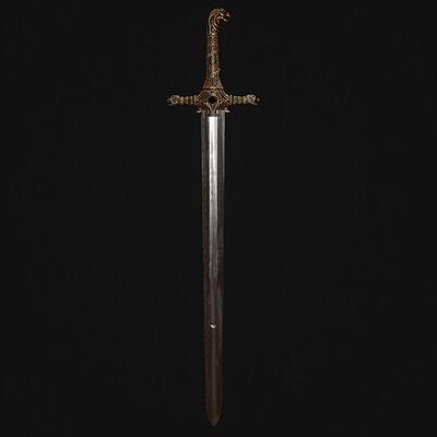 ArtStation - Vector Design Of Interlocked Medieval Swords