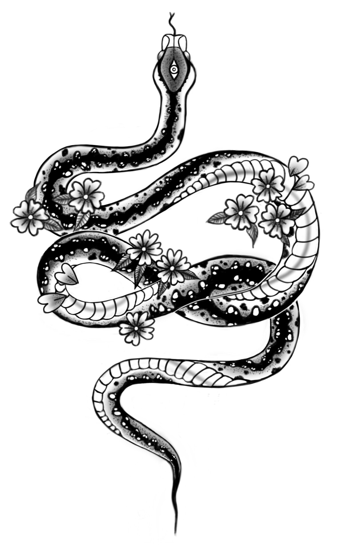 Chinese Snake Tattoo Designs  Chinese Temple