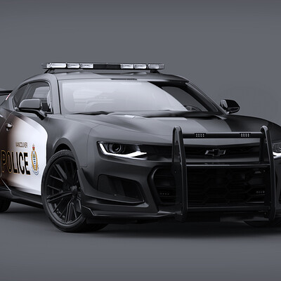 Camaro ZL1 1LE Police Concept