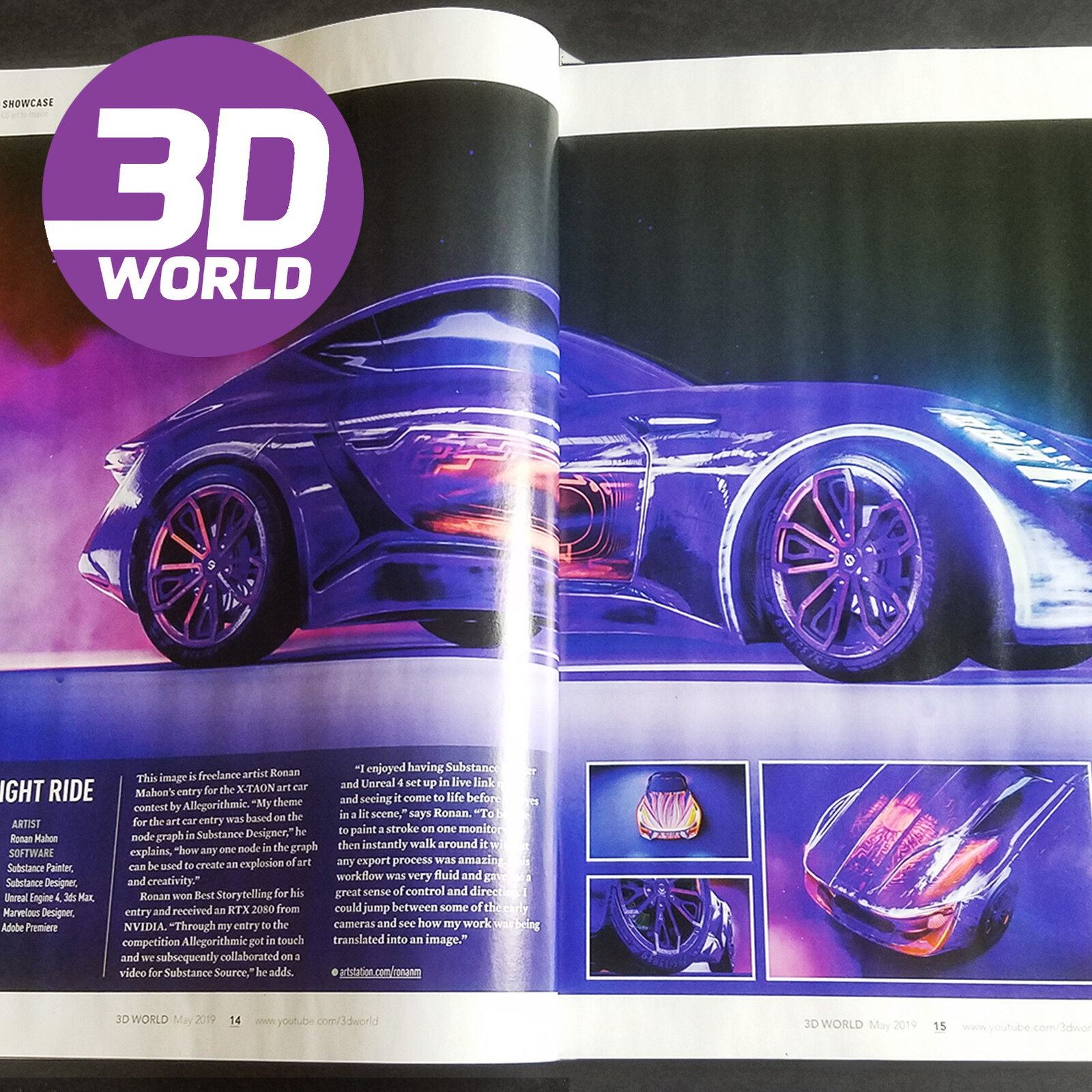 3D World - Midnight Ride community showcase