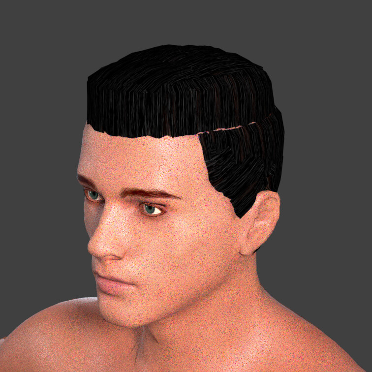 Artistic Panda Hairstyle 4