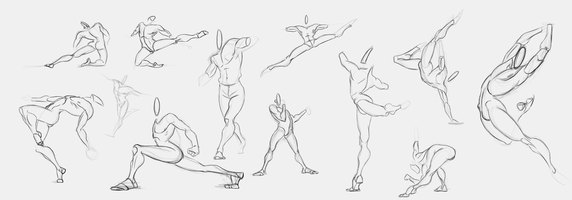 ArtStation - Posing rough 02