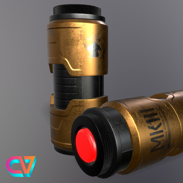 ArtStation Concussion Grenade Concept