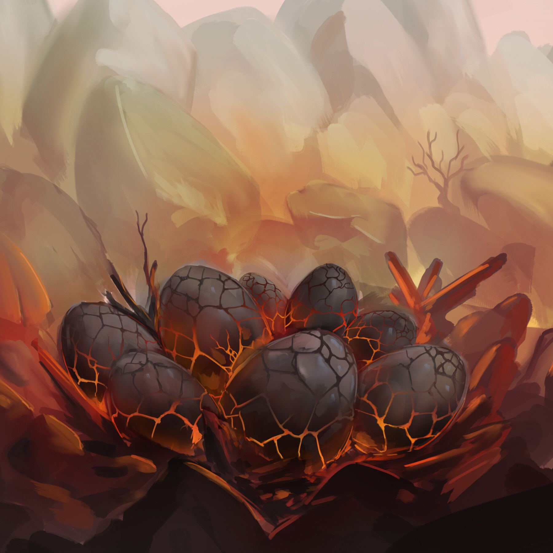 Artstation Dragon Eggs