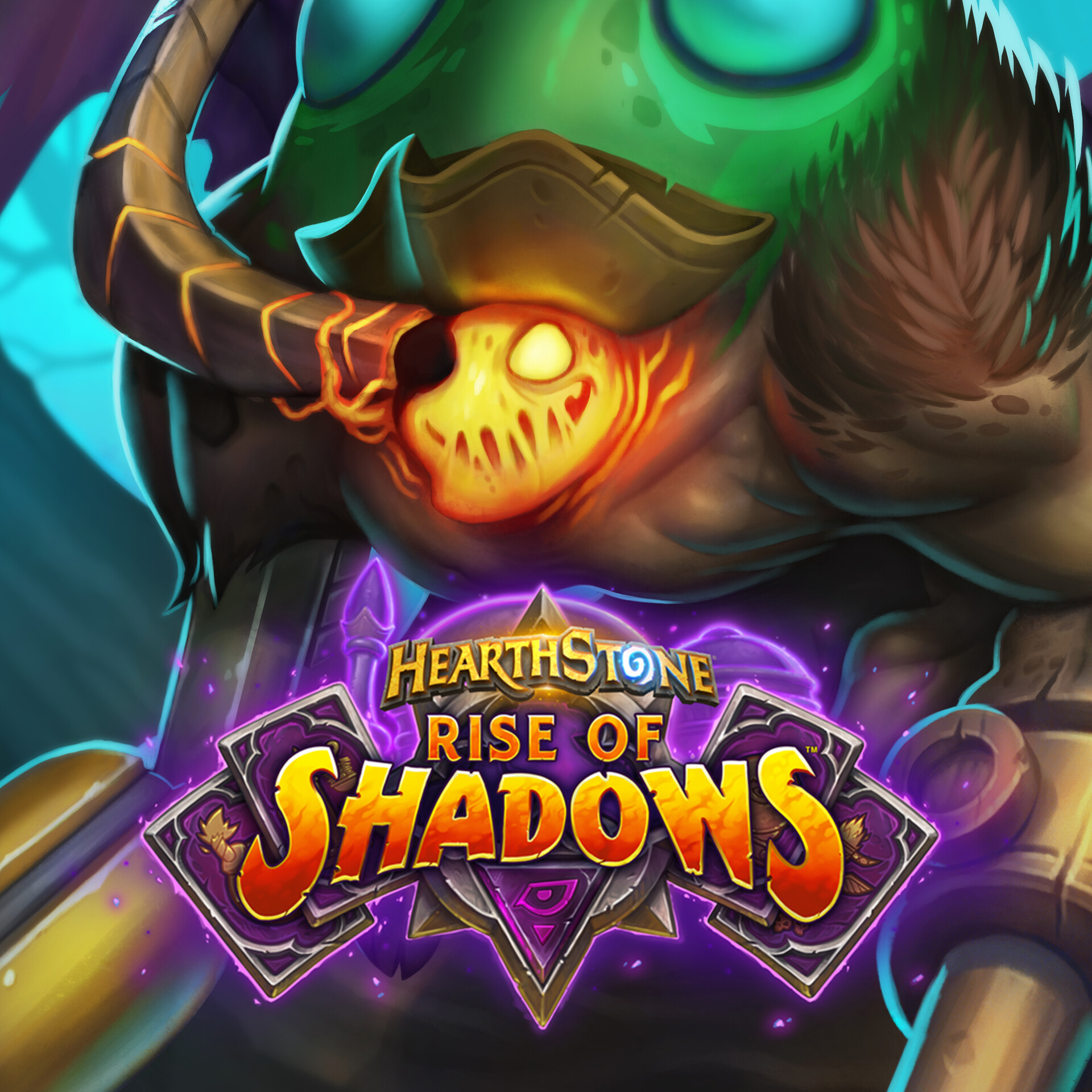 ArtStation Amalgam card art for Hearthstone Rise of Shadows