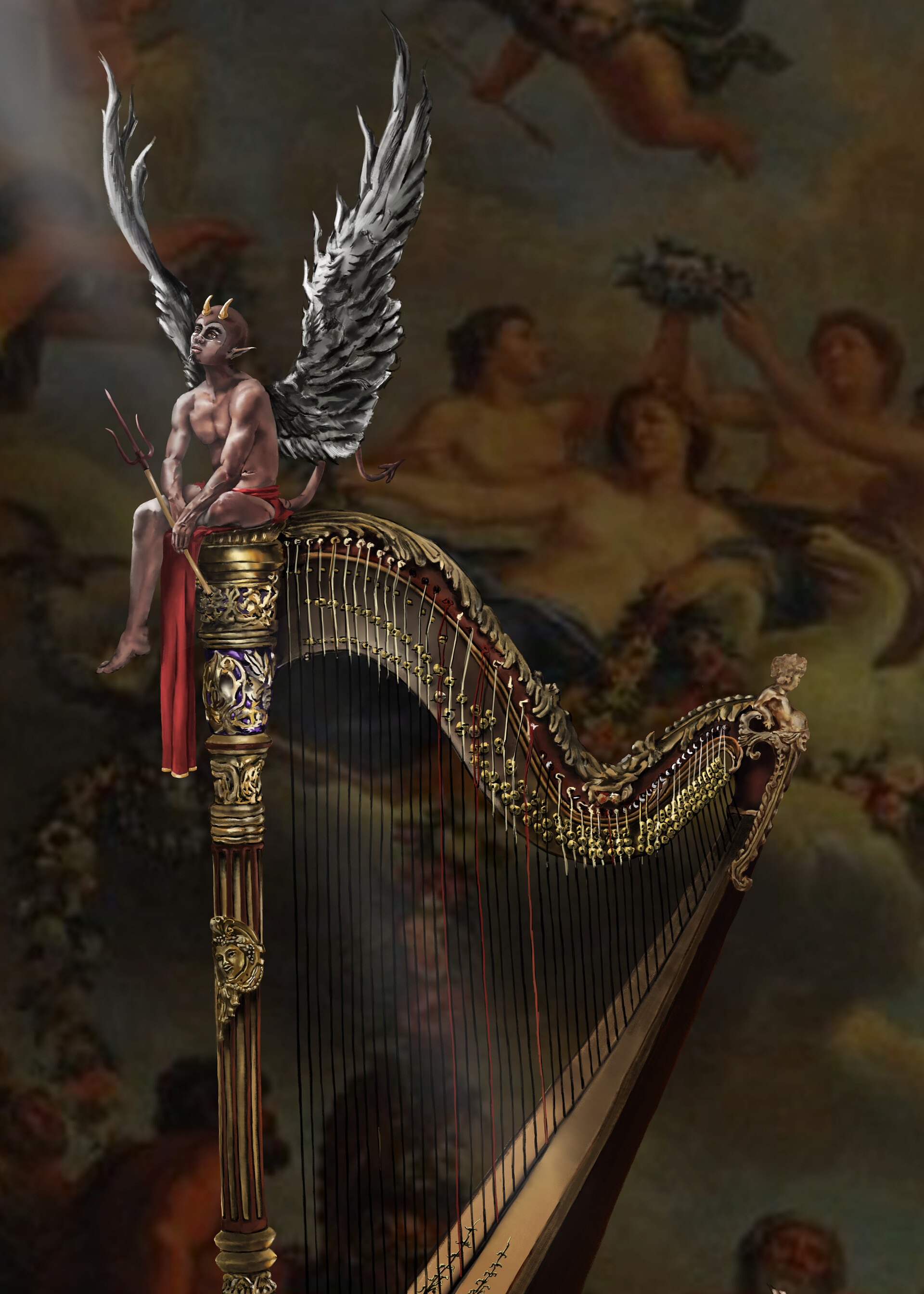 ArtStation 地狱天使