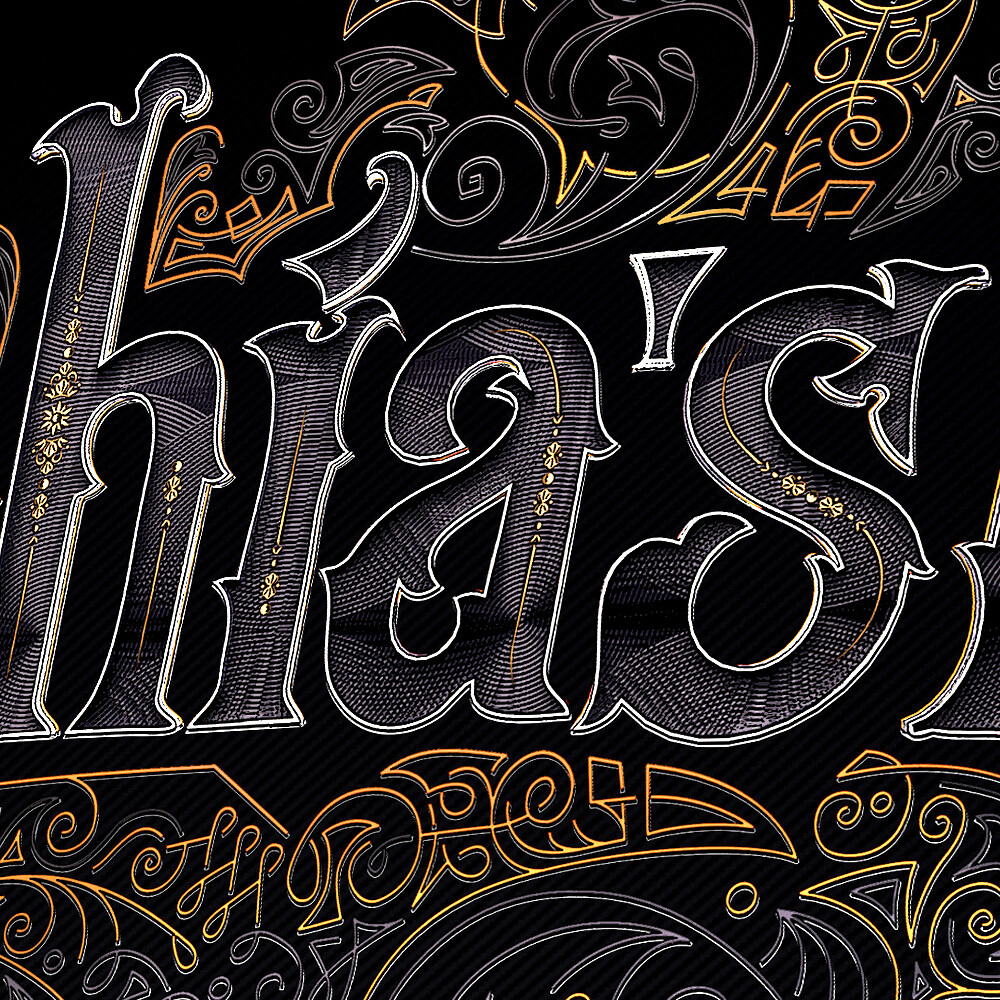 ArtStation - Lettering test (3D)