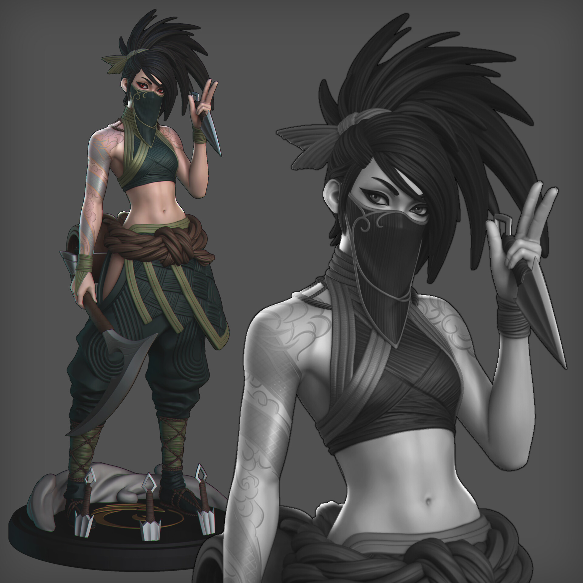 ArtStation - Akali