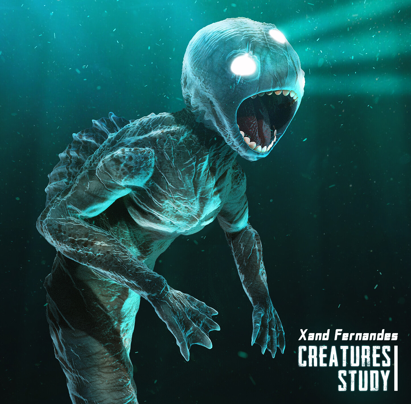 ArtStation - Aquatic Monster - Merman