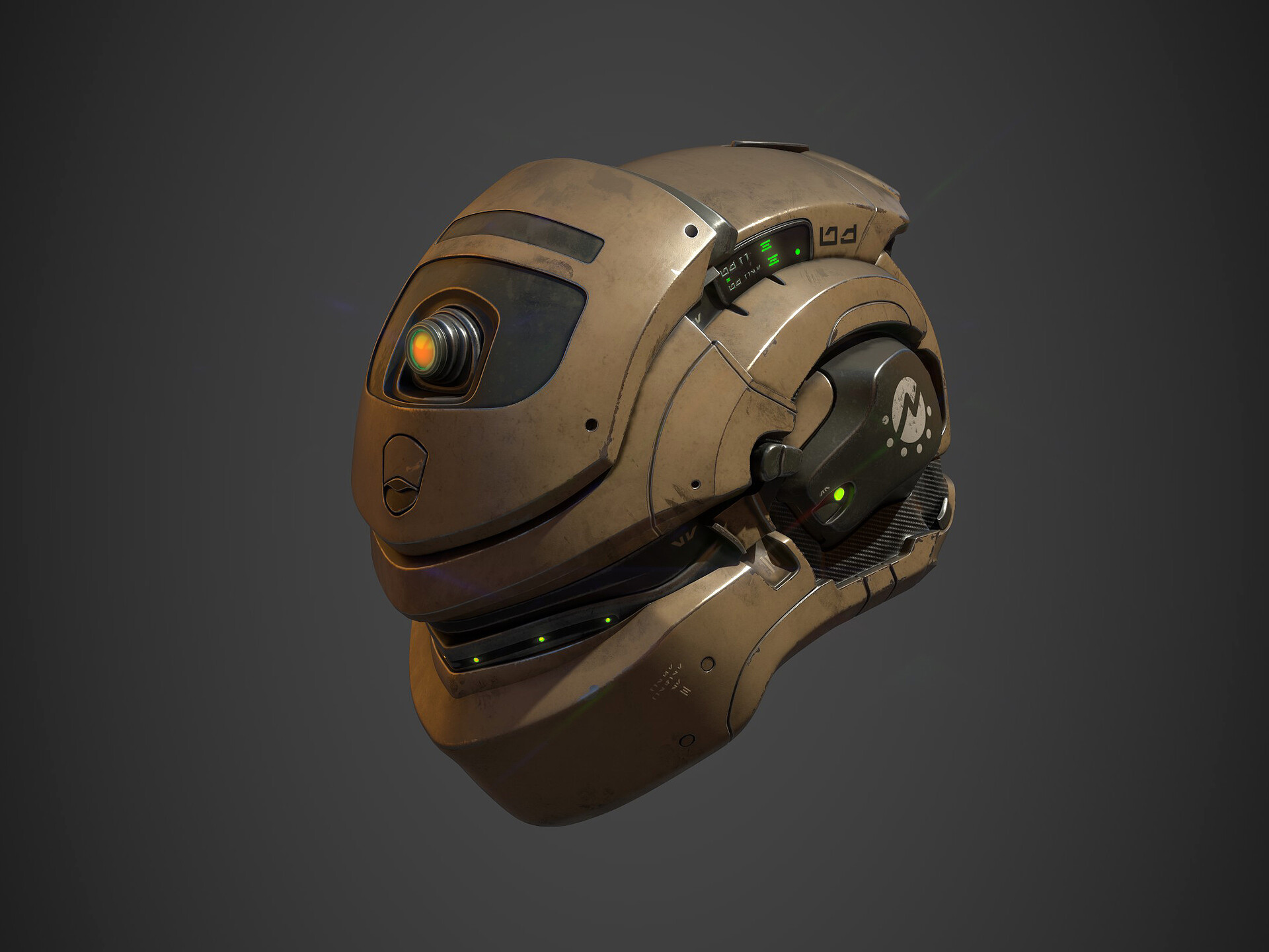 ArtStation - Sci-fi Helmet