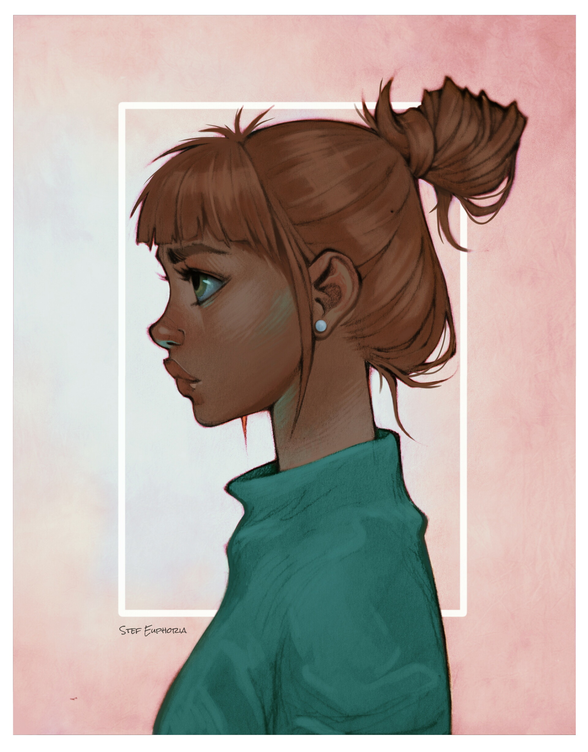 ArtStation Ginger Girl.