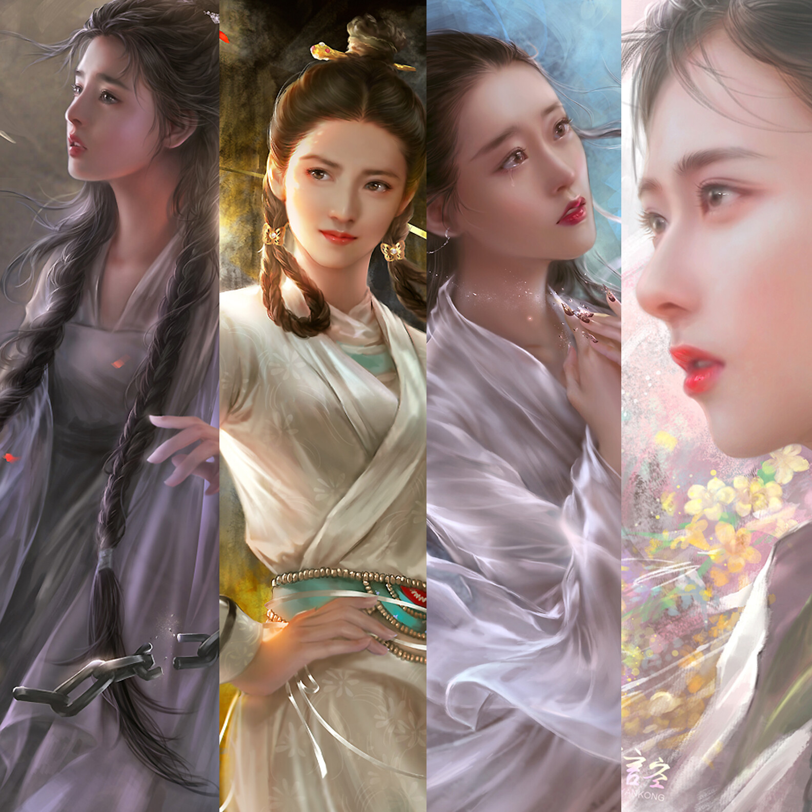 ArtStation - Relying on Heaven to Slaughter Dragons