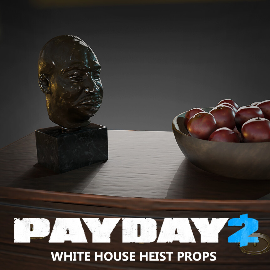 ArtStation Payday 2 Painting and Furniture Props