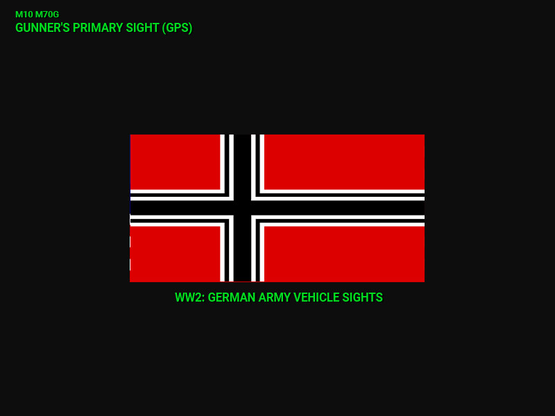 ArtStation PRWW2 German Vehicle Sights