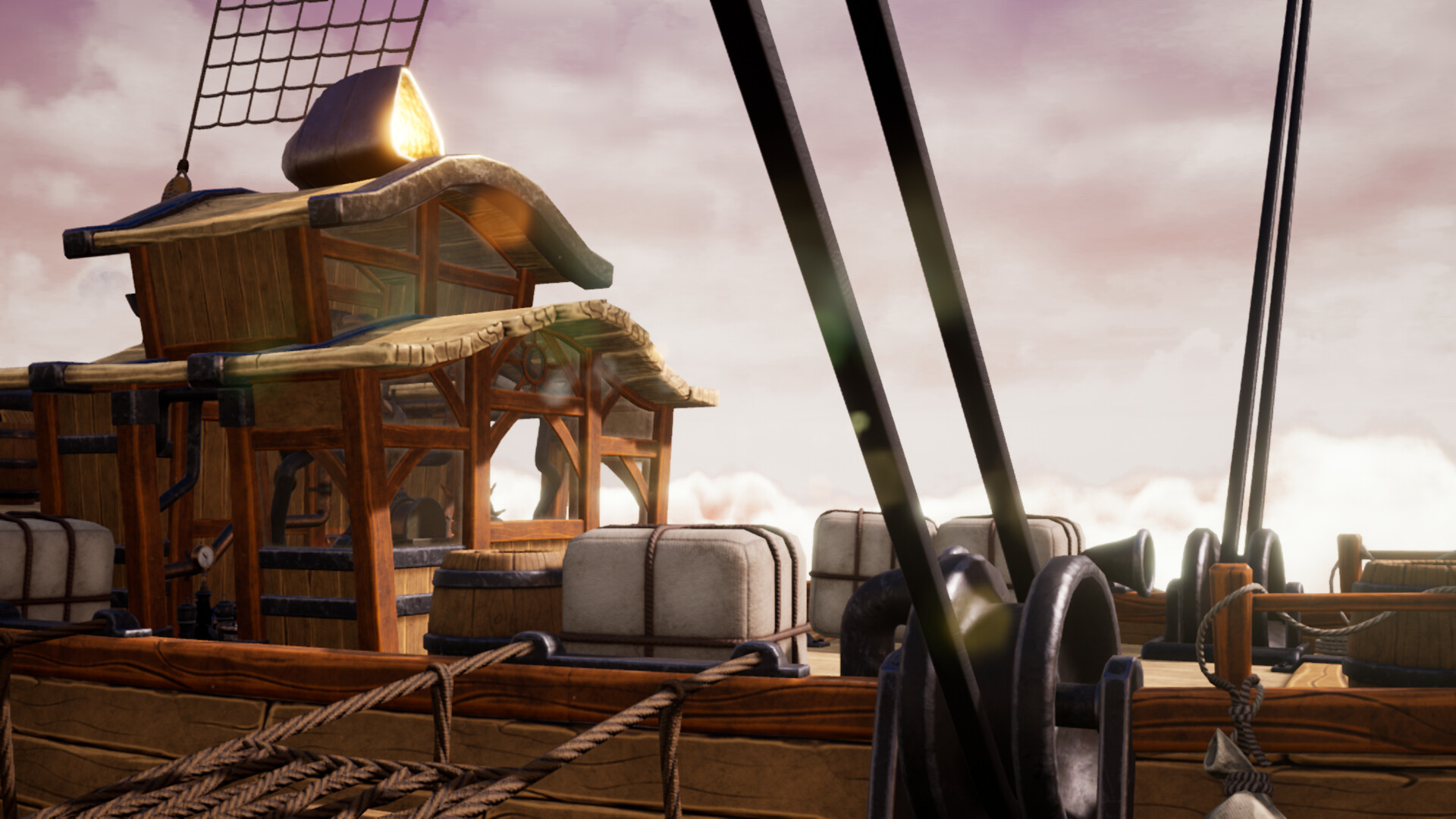 Dylan Queen Cargo Ship Deck Cabin Final Fantasy Ix