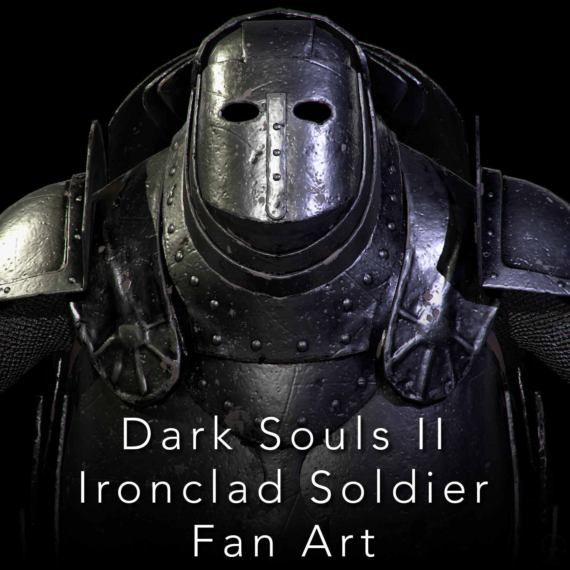 ArtStation - Dark Souls II Ironclad Soldier - Fan Art