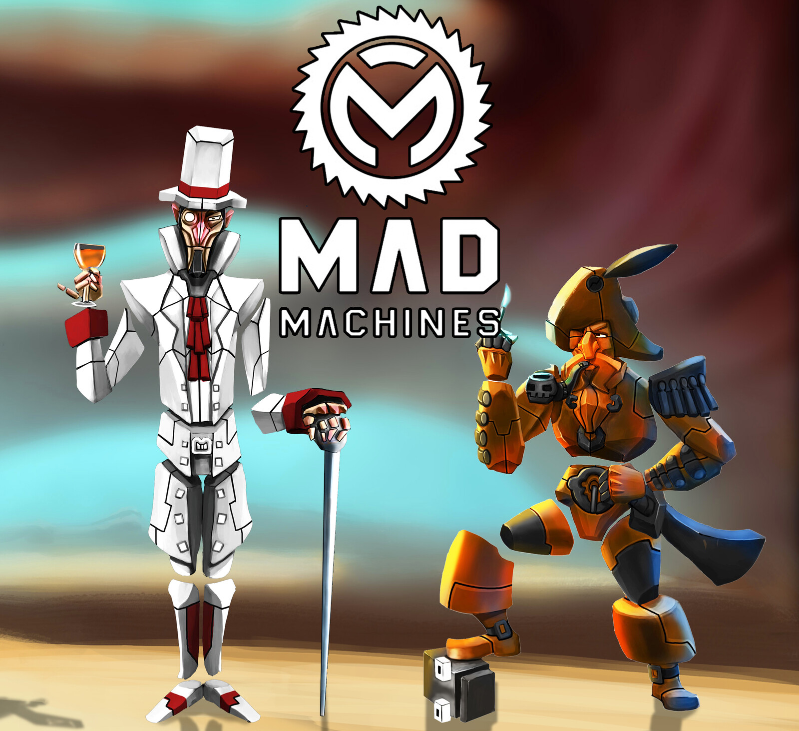Mad Machines - character concept art