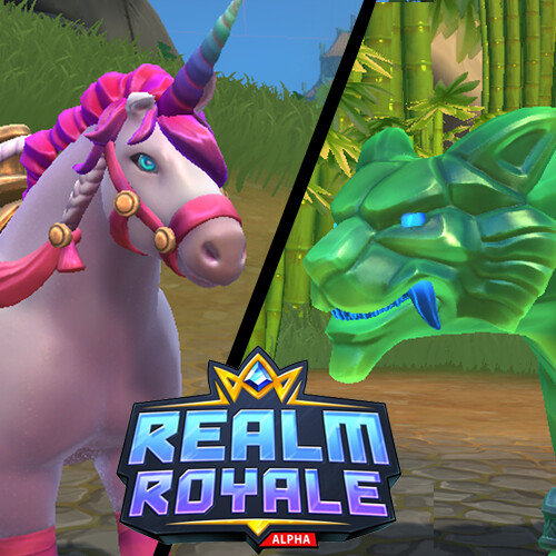 Artstation Realm Royale Mounts