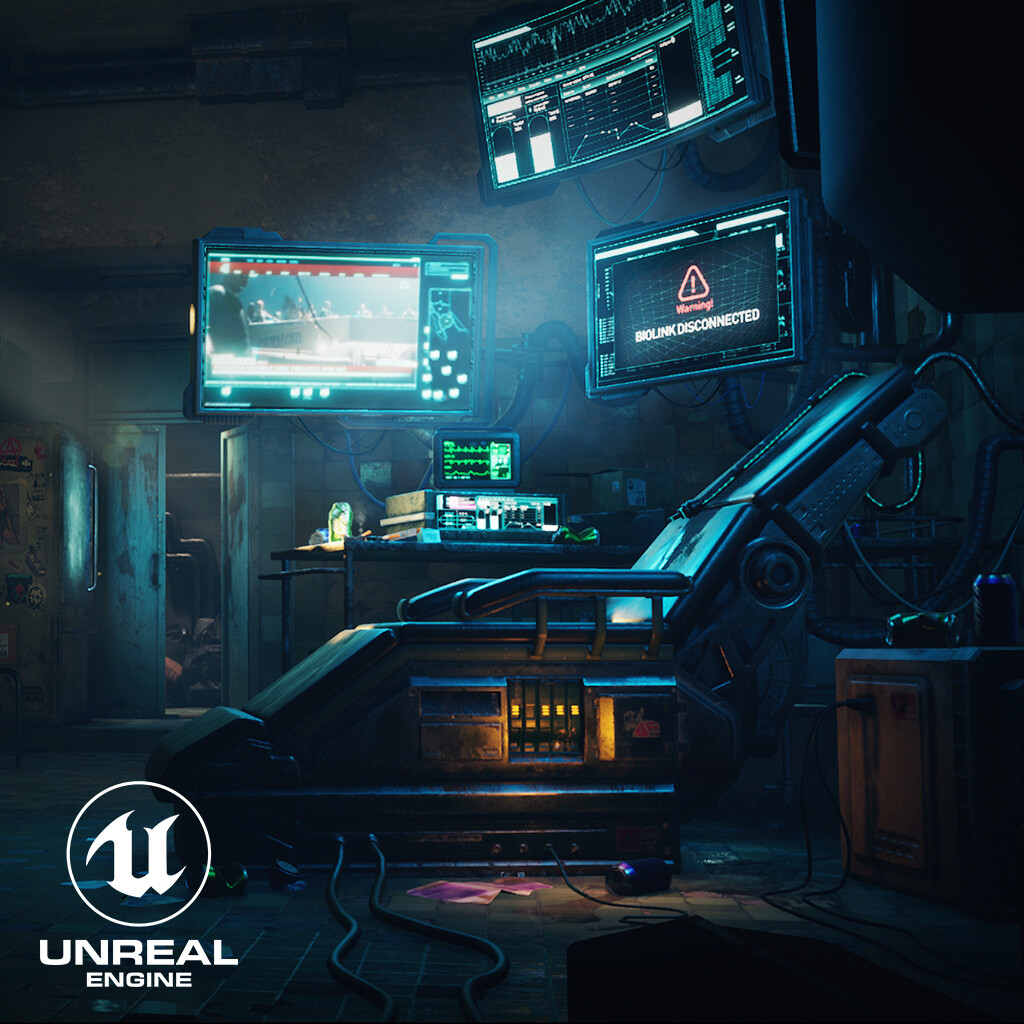 ArtStation - Cyberpunk 2077 Fan Art - Biohacker (UE4)